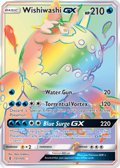 Wishiwashi-GX - Holofoil
