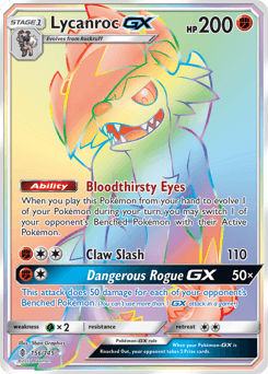 Lycanroc-GX - Holofoil