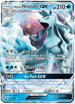 Alolan Ninetales-GX - Holofoil