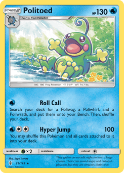 Politoed - Reverse Holofoil