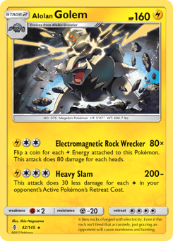Alolan Golem - Reverse Holofoil