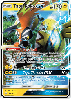 Tapu Koko-GX - Holofoil