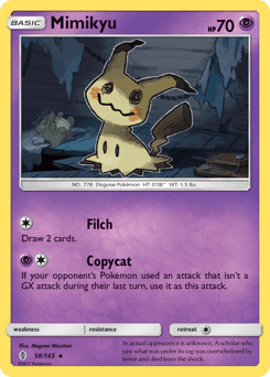 Mimikyu - Reverse Holofoil