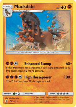 Mudsdale - Reverse Holofoil