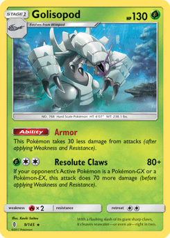 Golisopod - Reverse Holofoil