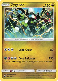 Zygarde - Reverse Holofoil