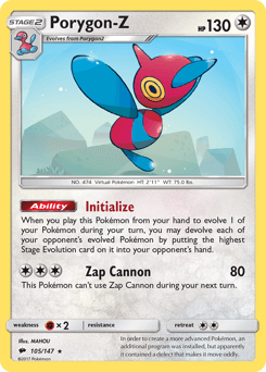 Porygon-Z - Reverse Holofoil