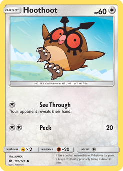 Hoothoot - Normal