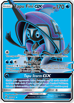 Tapu Fini-GX - Holofoil