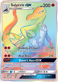 Salazzle-GX - Holofoil