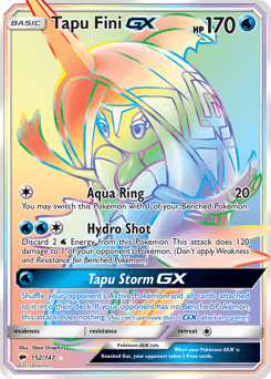Tapu Fini-GX - Holofoil