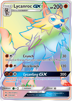 Lycanroc-GX - Holofoil