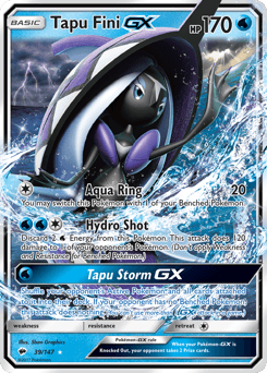 Tapu Fini-GX - Holofoil