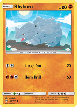 Rhyhorn - Normal