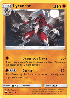 Lycanroc - Reverse Holofoil