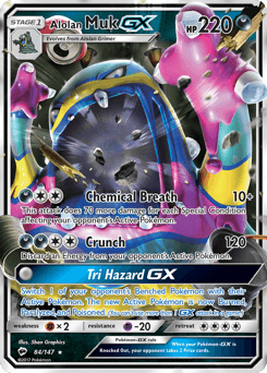 Alolan Muk-GX - Holofoil