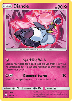 Diancie - Reverse Holofoil