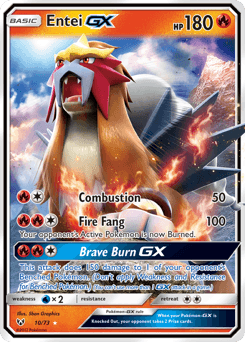 Entei-GX - Holofoil