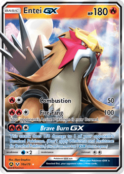 Entei-GX - Holofoil