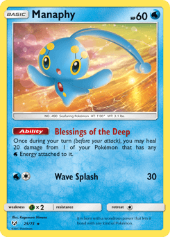 Manaphy - Reverse Holofoil