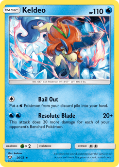 Keldeo - Reverse Holofoil