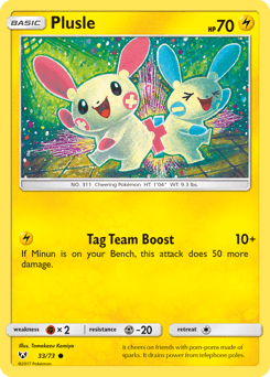 Plusle - Normal
