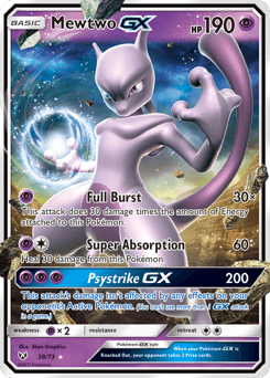 Mewtwo-GX - Holofoil