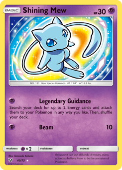 Shining Mew - Holofoil