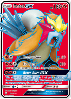 Entei-GX - Holofoil