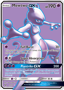 Mewtwo-GX - Holofoil