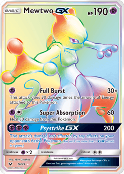 Mewtwo-GX - Holofoil