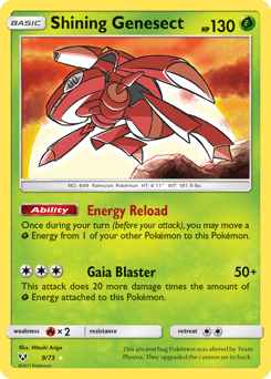 Shining Genesect - Holofoil
