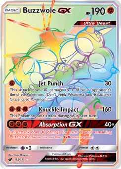 Buzzwole-GX - Holofoil