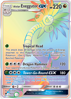Alolan Exeggutor-GX - Holofoil