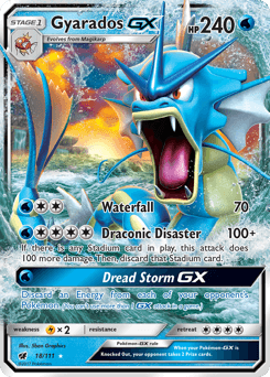 Gyarados-GX - Holofoil