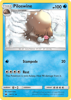 Piloswine - Normal