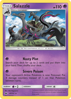 Salazzle - Reverse Holofoil