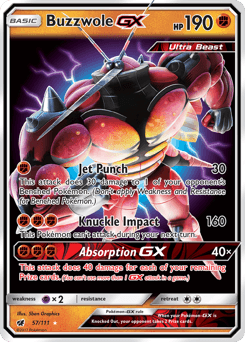 Buzzwole-GX - Holofoil