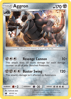 Aggron - Reverse Holofoil