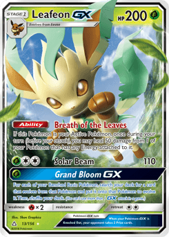 Leafeon-GX - Holofoil