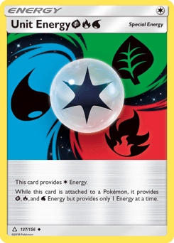 Unit Energy GrassFireWater - Normal