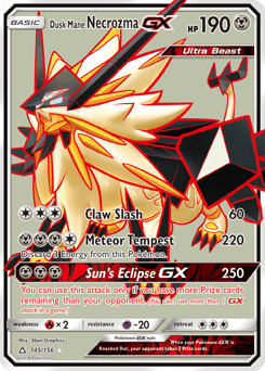Dusk Mane Necrozma-GX - Holofoil