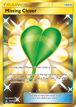 Missing Clover - Holofoil