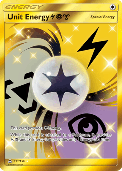 Unit Energy LightningPsychicMetal - Holofoil