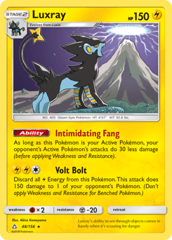 Luxray - Reverse Holofoil