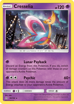 Cresselia - Reverse Holofoil