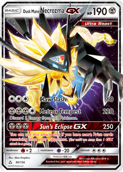 Dusk Mane Necrozma-GX - Holofoil