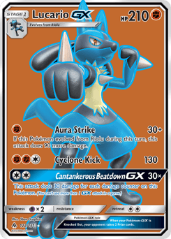 Lucario-GX - Holofoil