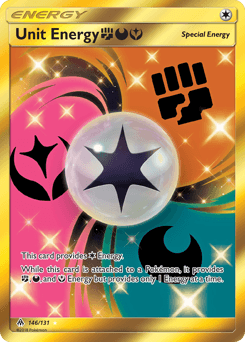 Unit Energy FightingDarknessFairy - Holofoil