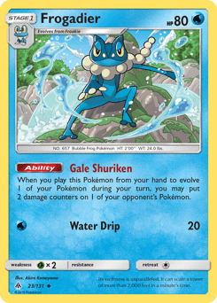 Frogadier - Normal